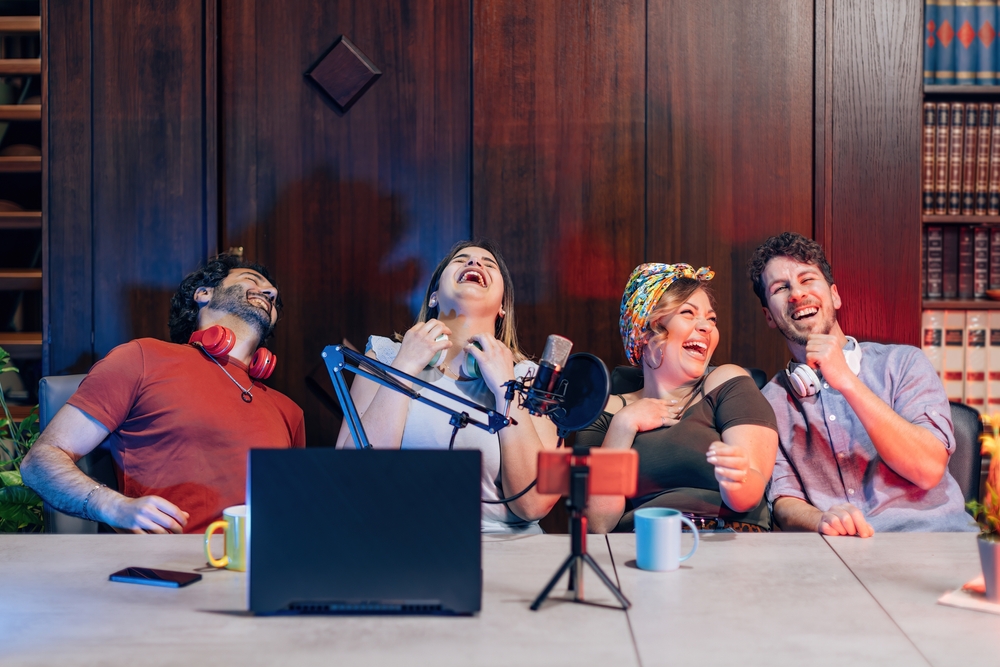 Podcast Recording Session